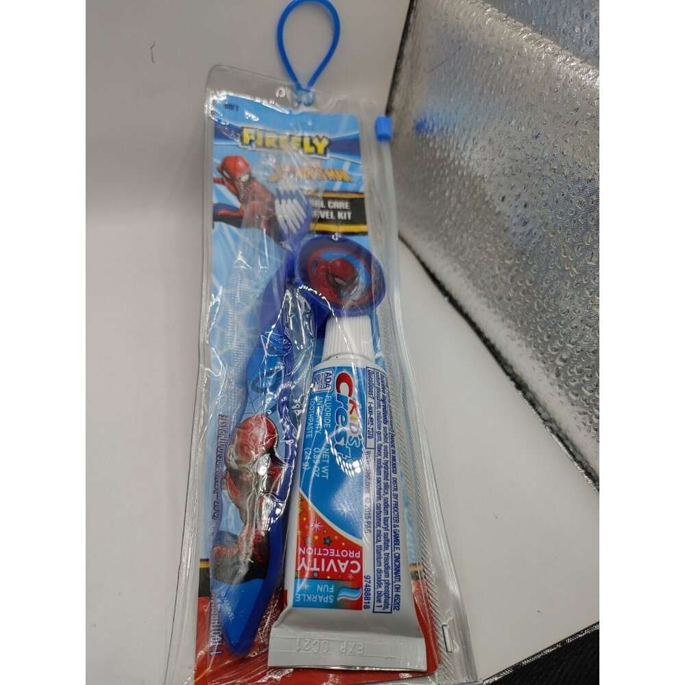 Kids Crest Oral Care Firefly  Travel Kit